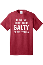 If You're Going to Be Salty Bring Tequila | Mens Big & Tall T-Shirt