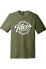 Inhale Tacos Exhale Negativity | District Perfect Tri Tee