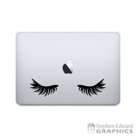 Eyelashes Laptop and Tablet Decal | Sticker