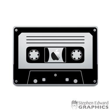 Cassette Tape Laptop and Tablet Decal | Sticker