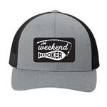 Weekend Hooker | Men's Trucker Cap | Mesh Hat | Sarcasm | Fishing Hat | Unisex | Funny Hat