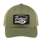 Weekend Hooker | Men's Trucker Cap | Mesh Hat | Sarcasm | Fishing Hat | Unisex | Funny Hat