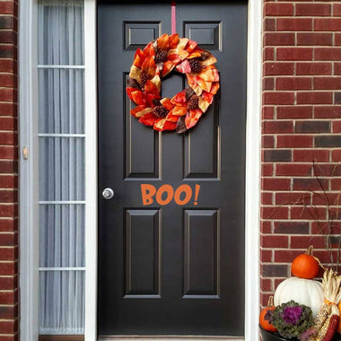 Boo! Door Decal | Halloween Door Sticker