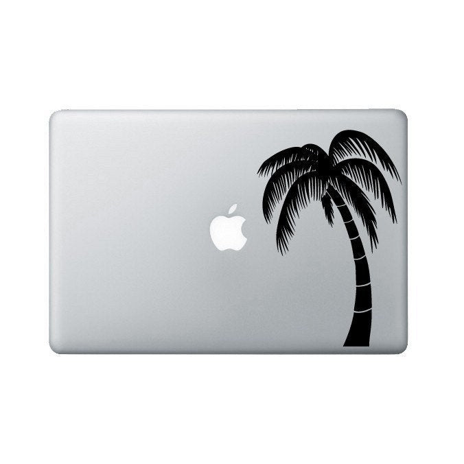 Palm Tree Laptop Sticker - Palm Tree Laptop Decal Graphic