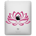 Lotus Flower iPad Decal - Flower Decal - Lotus Tablet Sticker