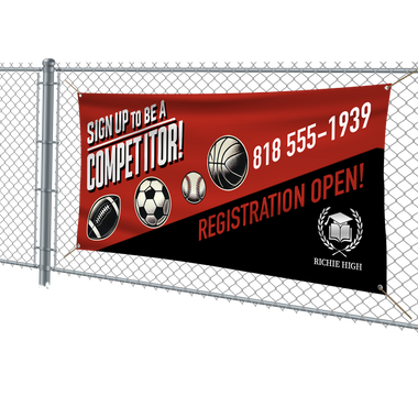 13 oz Printed Vinyl Banners