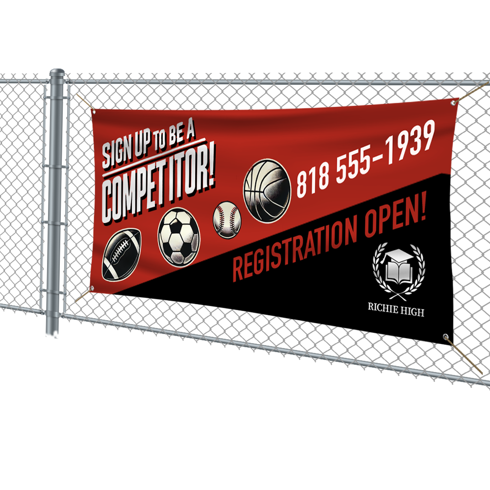 13 oz Printed Vinyl Banners