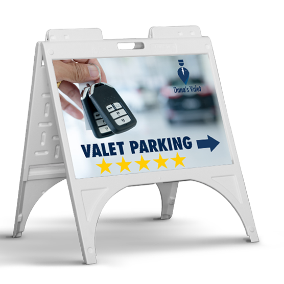 Sidewalk Signs with 24 W" x 18 H" Insert