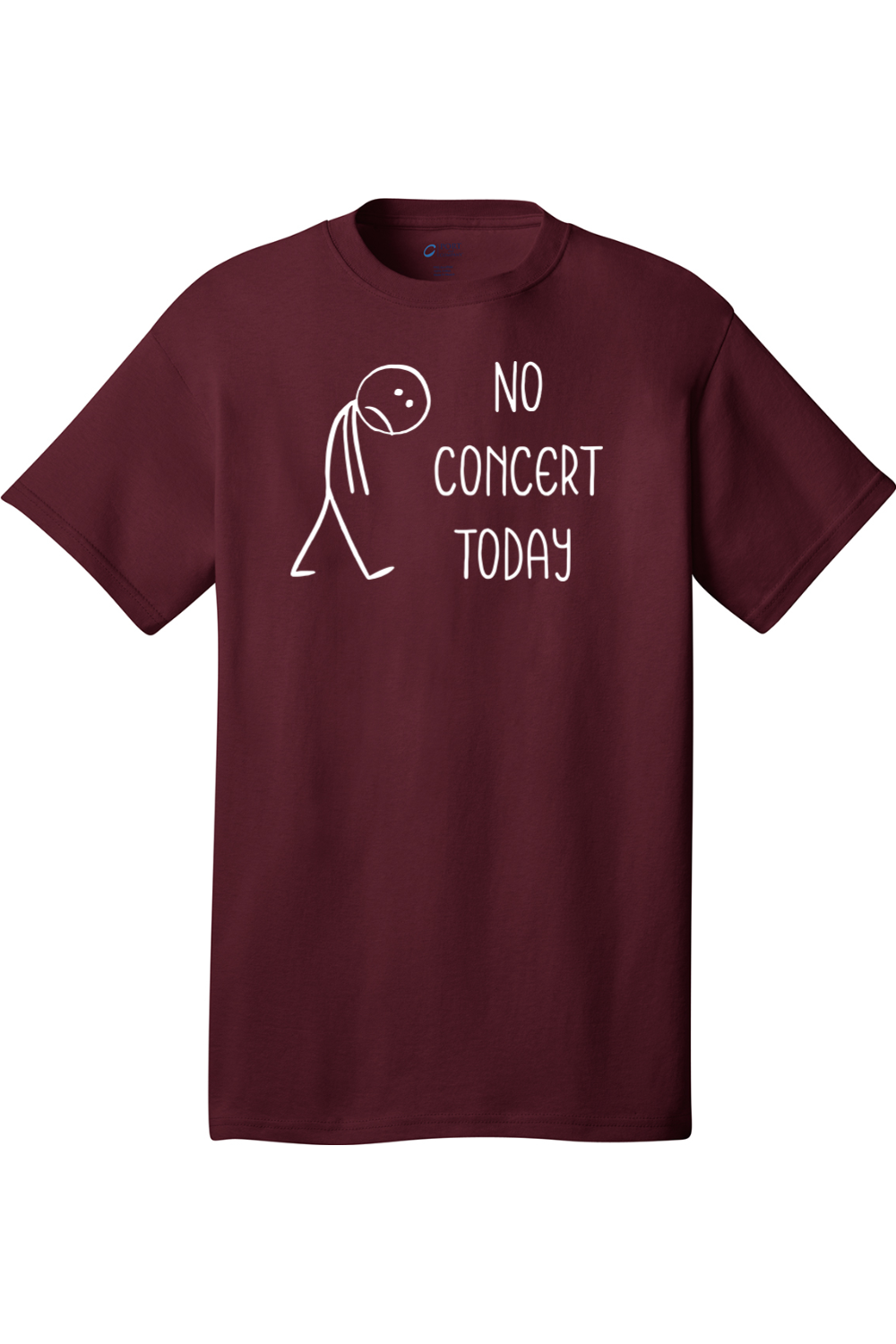 No Concert Today | Port & Company Tall Core Cotton Tee