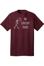 No Concert Today | Port & Company Tall Core Cotton Tee
