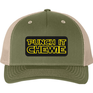 Punch It Chewie | Liquid 3D Patch | Richardson Trucker Cap