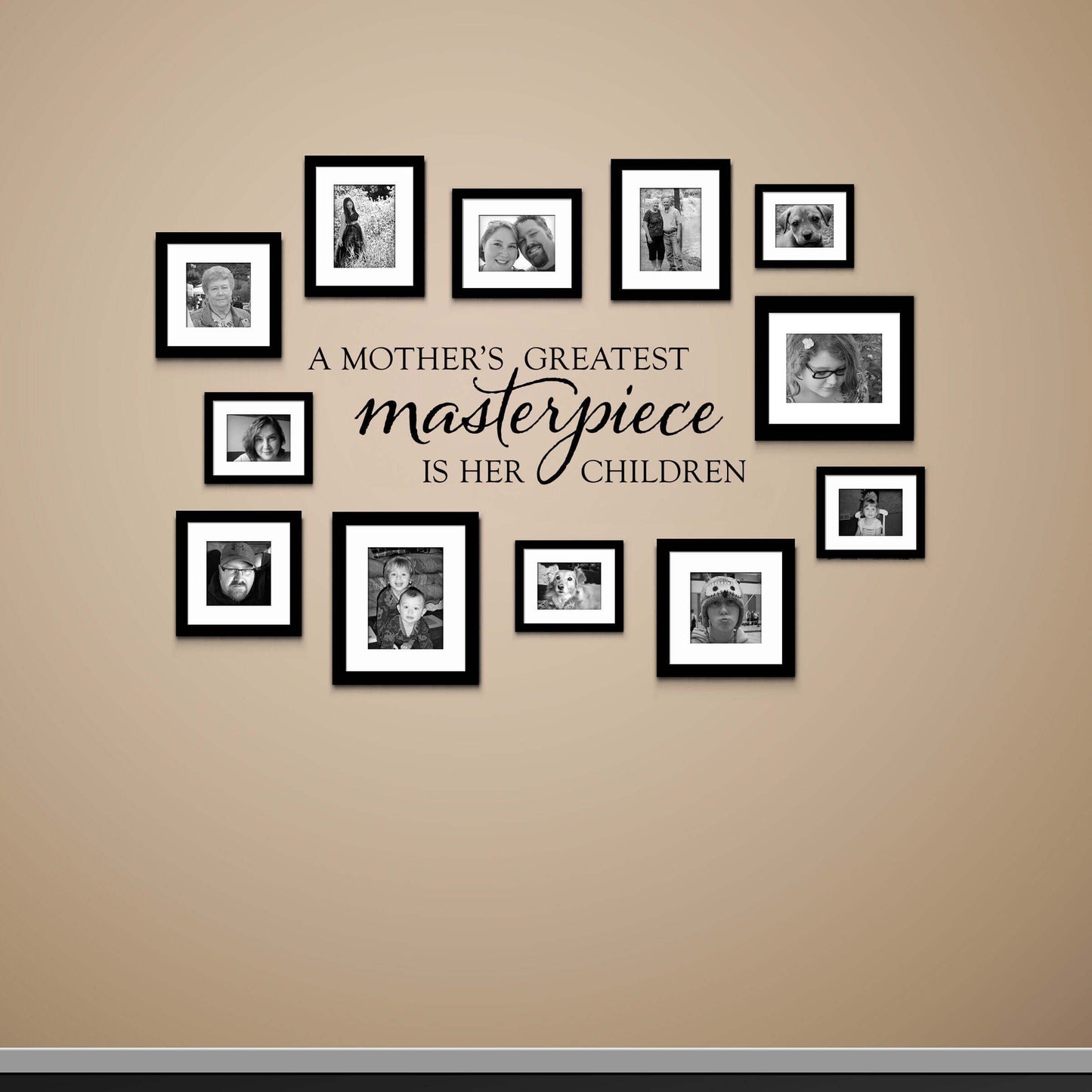 A Mother's Greatest Masterpiece is Her Children Wall Decal | Wall Sticker