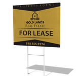 12 x 18 Printed Coroplast Yard Signs (20 Pack)
