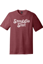 Snuggle Slut | District Perfect Tri Tee