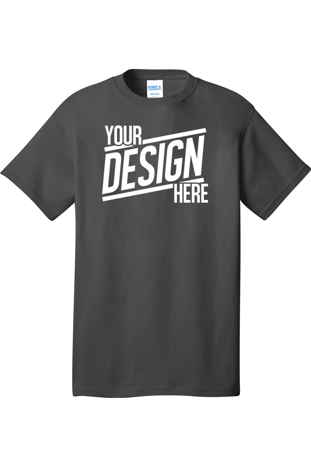Your Design Here | Port & Company Tall Core Cotton Tee