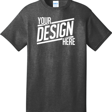Your Design Here | Port & Company Tall Core Cotton Tee