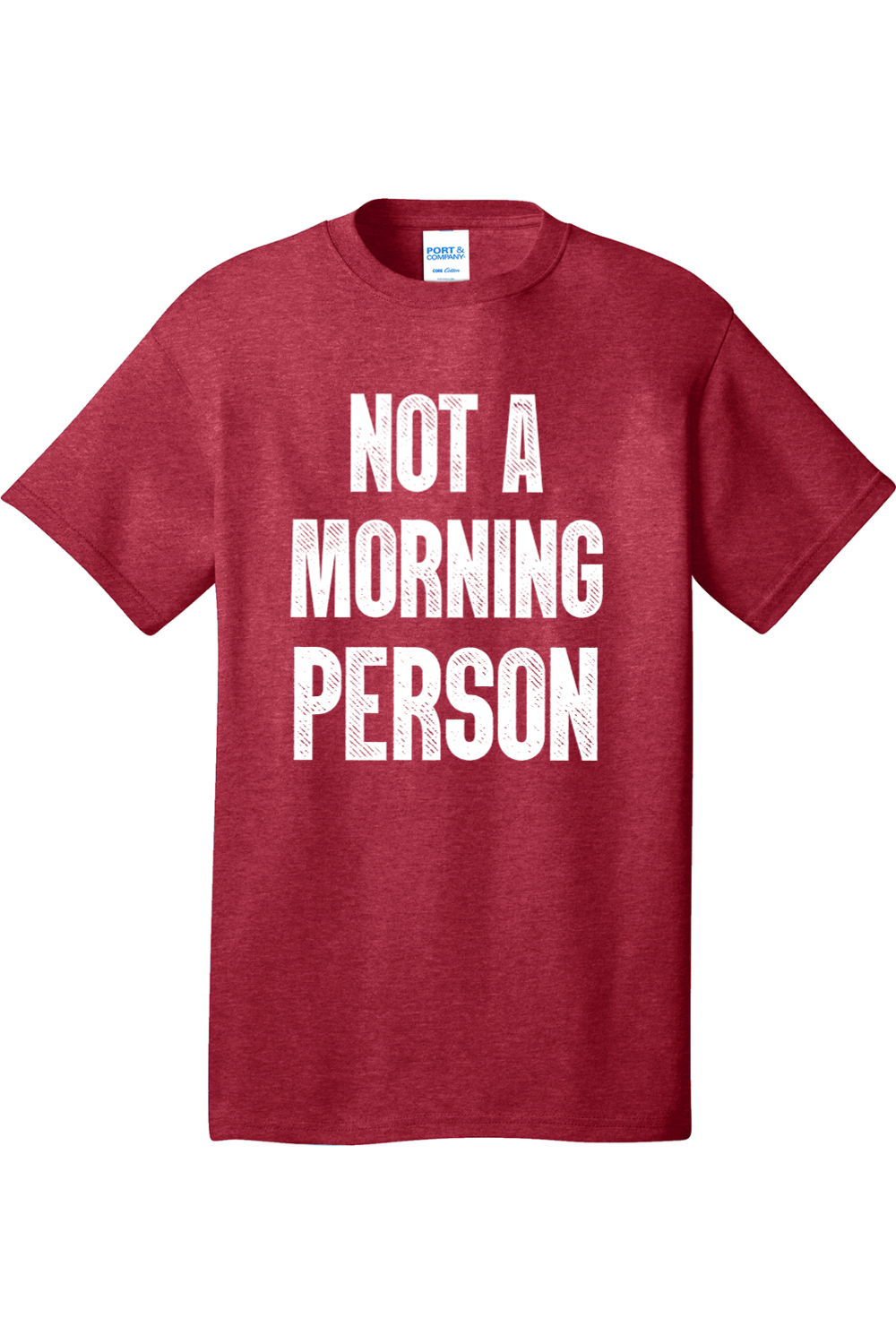 Not a Morning Person | Mens Big & Tall T-Shirt