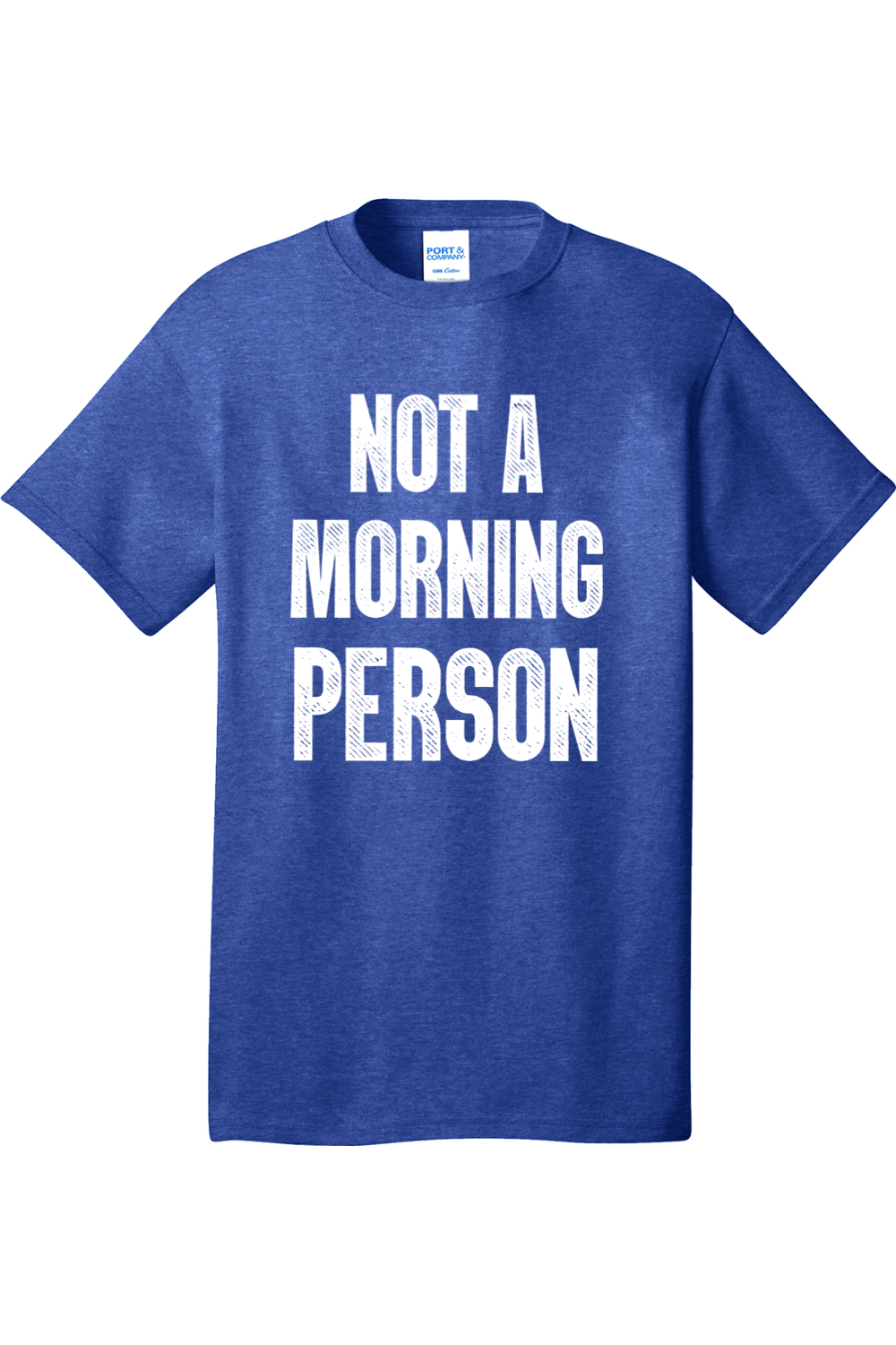 Not a Morning Person | Mens Big & Tall T-Shirt