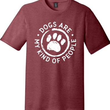 Dogs are My Kind of People | District Perfect Tri Tee