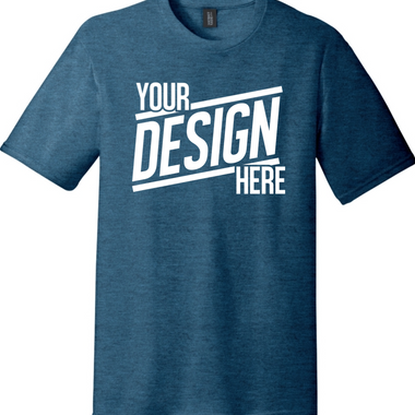 Your Design Here | District Perfect Tri Tee