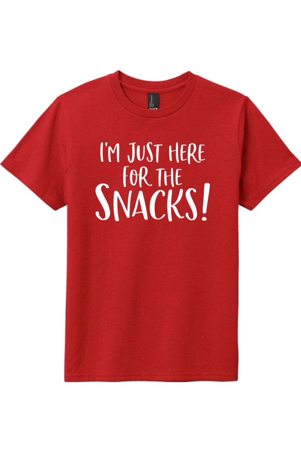 I'm Just Here for the Snacks | District Youth Very Important Tee