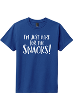 I'm Just Here for the Snacks | District Youth Very Important Tee