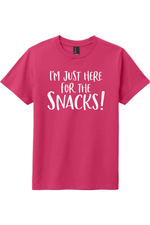 I'm Just Here for the Snacks | District Youth Very Important Tee