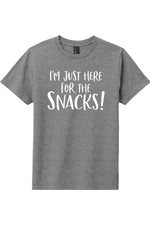I'm Just Here for the Snacks | District Youth Very Important Tee