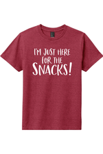 I'm Just Here for the Snacks | District Youth Very Important Tee