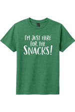 I'm Just Here for the Snacks | District Youth Very Important Tee