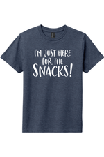 I'm Just Here for the Snacks | District Youth Very Important Tee