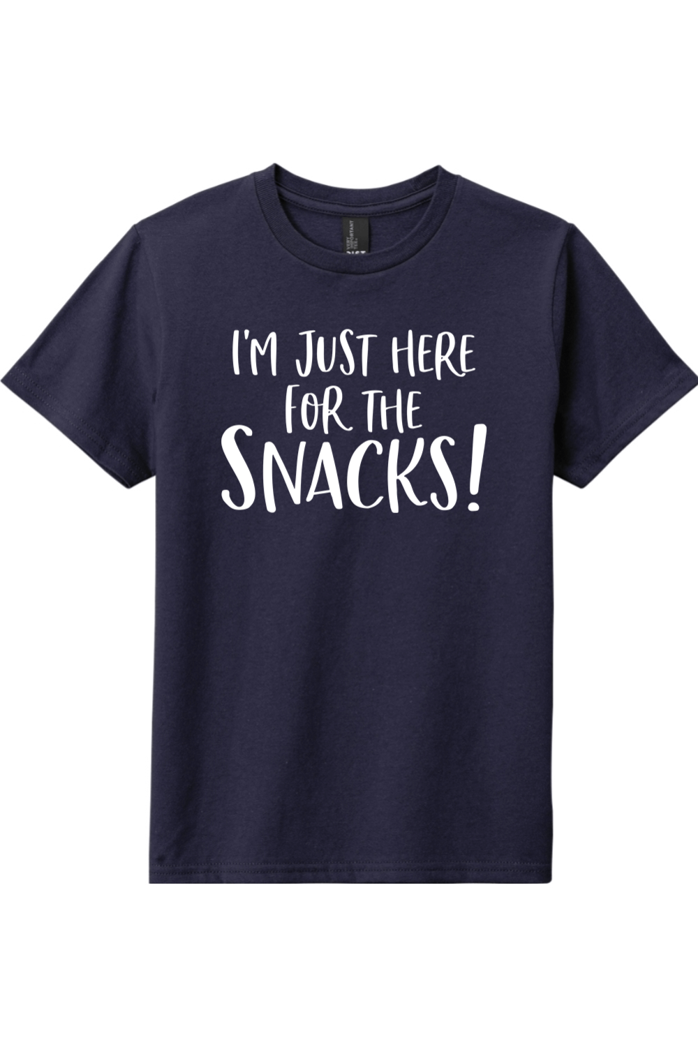 I'm Just Here for the Snacks | District Youth Very Important Tee