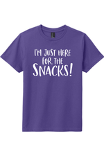 I'm Just Here for the Snacks | District Youth Very Important Tee