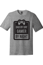 Dad my Day Gamer by Night | District Perfect Tri Tee