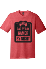 Dad my Day Gamer by Night | District Perfect Tri Tee