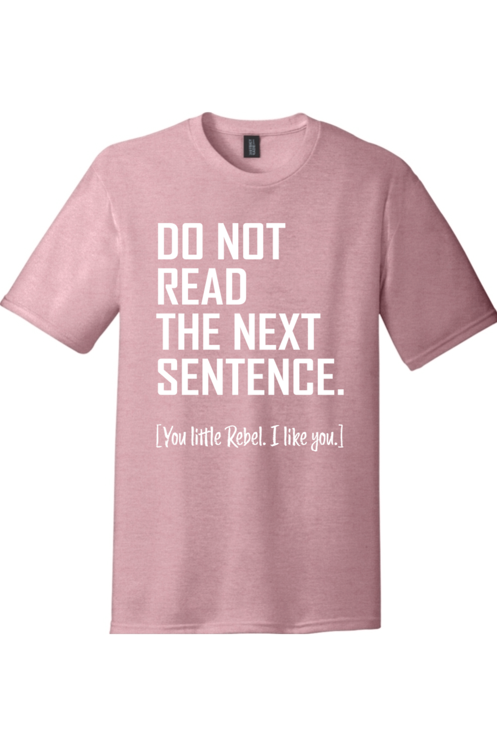 Do Not Read The Next Sentence | Funny T-Shirts for Men and Ladies