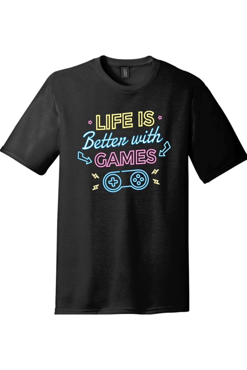 LIfe is Better with Games | District Perfect Tri Tee