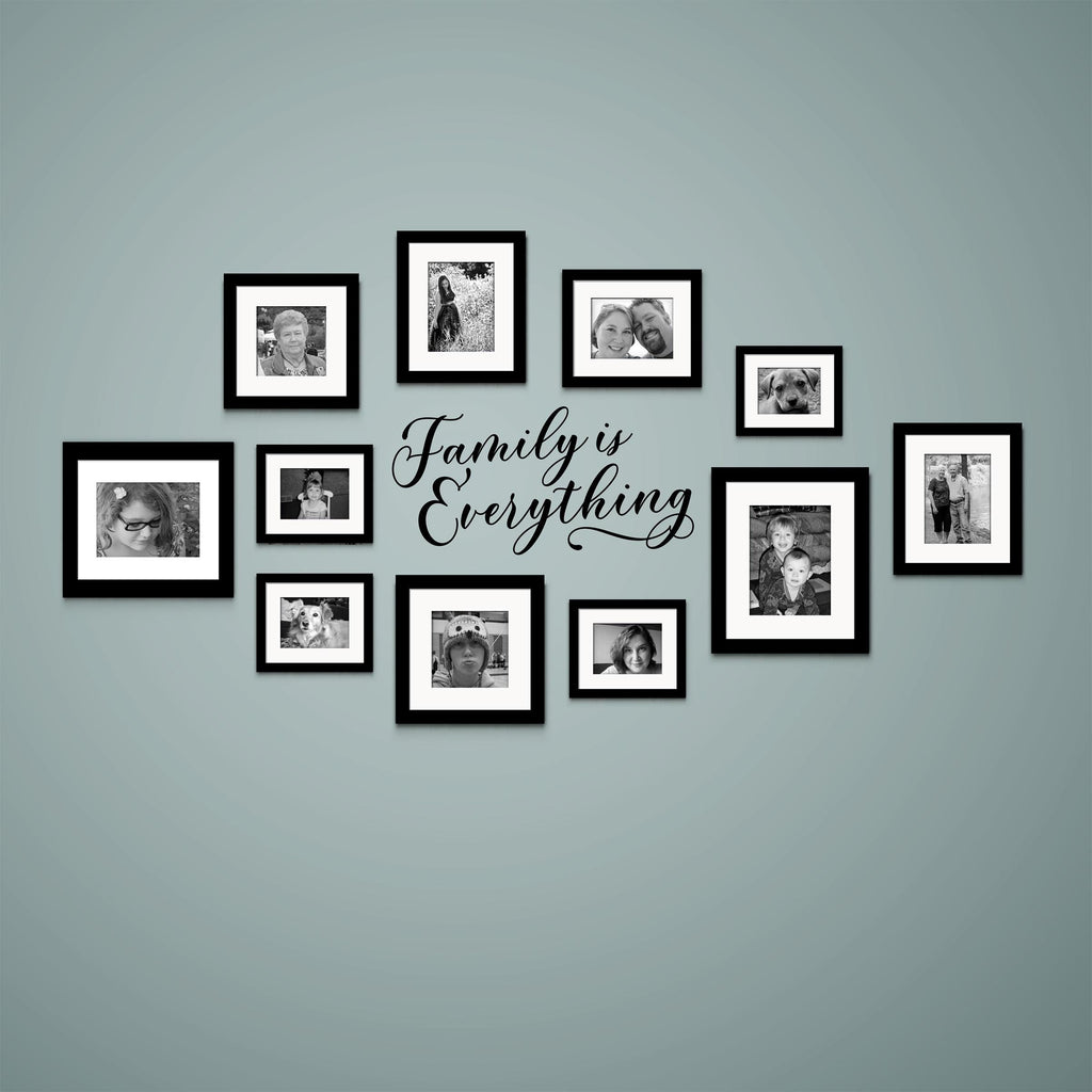Family is Everything Wall Decal | Family Wall Art Decor