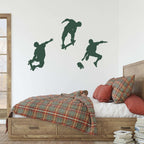 Skateboarder Wall Decal Set. Teen Boy Bedroom Decor.