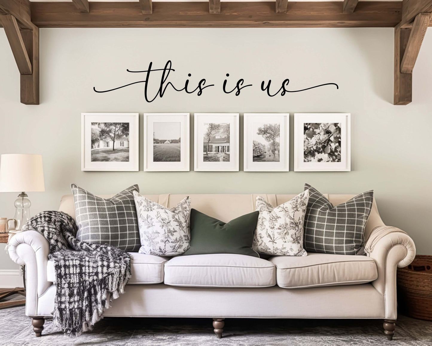 This is us Decal | Gallery Wall Decor | Family Vinyl Wall Art