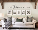 This is us Decal | Gallery Wall Decor | Family Vinyl Wall Art