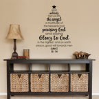 Christmas Tree Bible Wall Decal | Wall Sticker