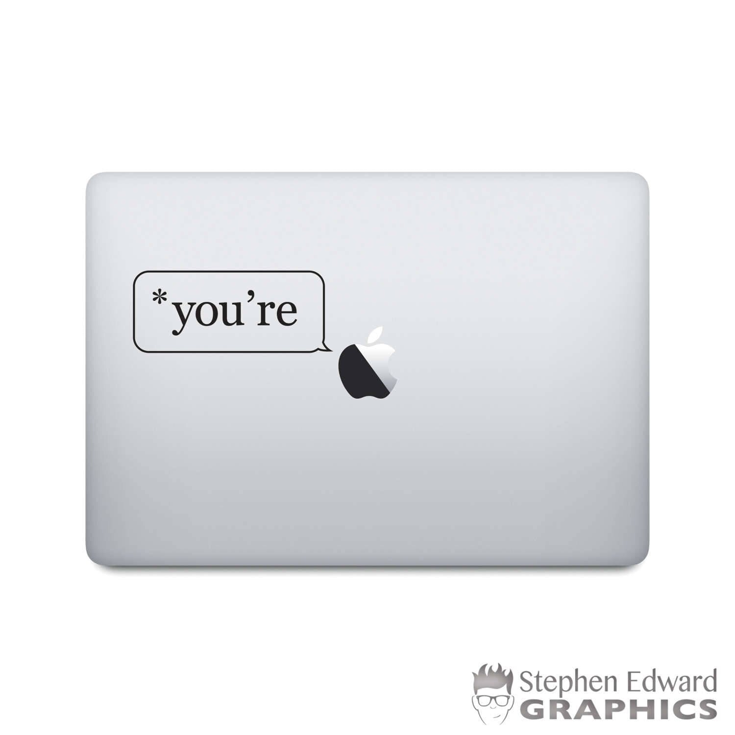 Proper Grammar Laptop Laptop and Tablet Decal | Sticker