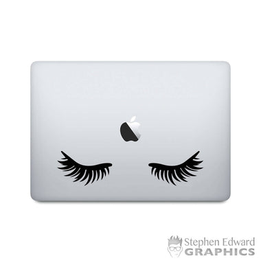 Eyelashes Laptop and Tablet Decal | Sticker