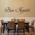 Bon Appetit Wall Decal