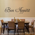 Bon Appetit Wall Decal