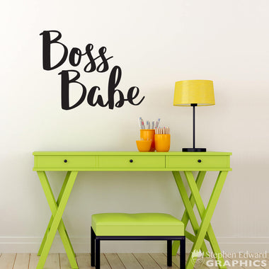 Boss Babe Wall Decal | Wall Sticker