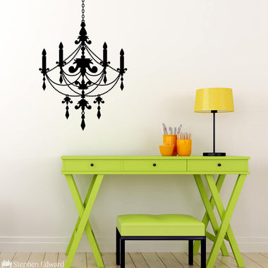 Chandelier Wall Decal | Wall Sticker