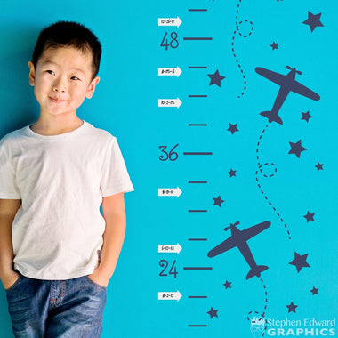 Marking Arrows for Growth Chart Wall Decal - Marking Height Stickers - 24 Arrows