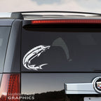 Sturgeon Fish Car Decal - Sturgeon decal for your Car, SUV or Truck